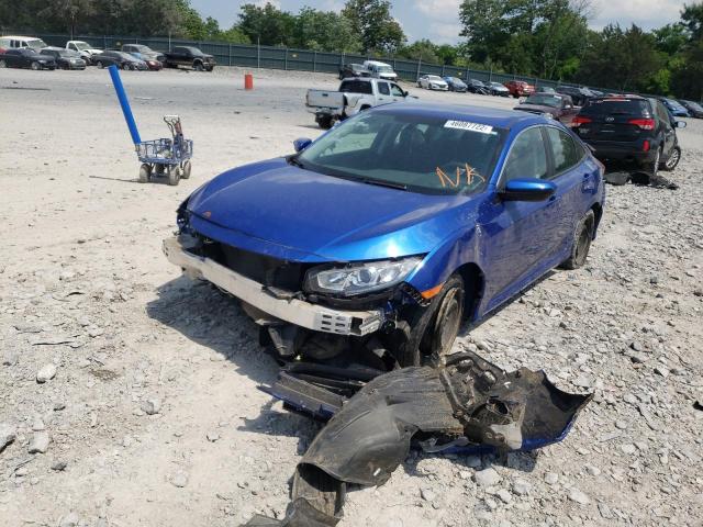 Photo 2 from auction – 2017 HONDA CIVIC LX with VIN 2HGFC2F5XHH570970