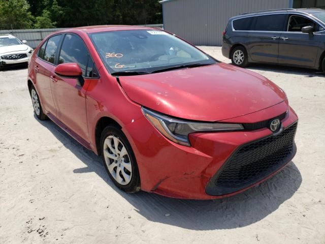 Photo 1 from auction – 2021 TOYOTA COROLLA LE with VIN JTDEPMAE8MJ125752
