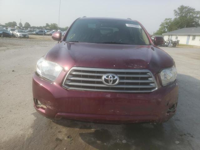 Photo 9 from auction – 2008 TOYOTA HIGHLANDER with VIN JTEDS41A782009395