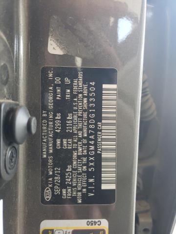 Photo 10 from auction – 2013 KIA OPTIMA LX with VIN 5XXGM4A78DG133504