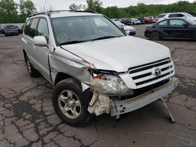 TOYOTA HIGHLANDER 2007 with VIN JTEHD21AX70048508 - Photo from auction