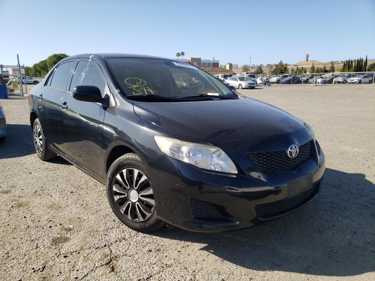 TOYOTA COROLLA BA 2009 with VIN 1NXBU40E99Z138086 - Photo from auction