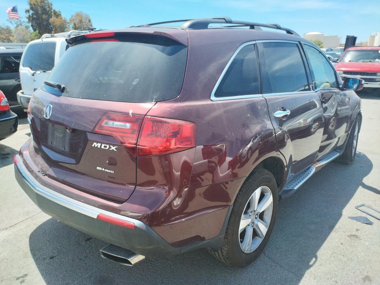 Photo 4 from auction – 2012 ACURA MDX TECHNO with VIN 2HNYD2H48CH503487
