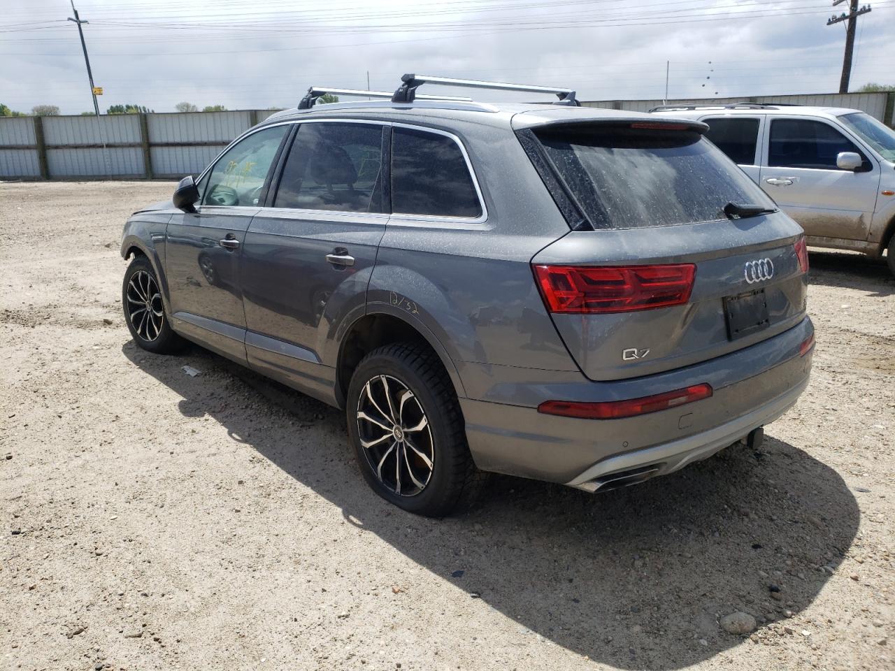 Photo 3 from auction – 2017 AUDI Q7 PREMIUM with VIN WA1LAAF70HD033065