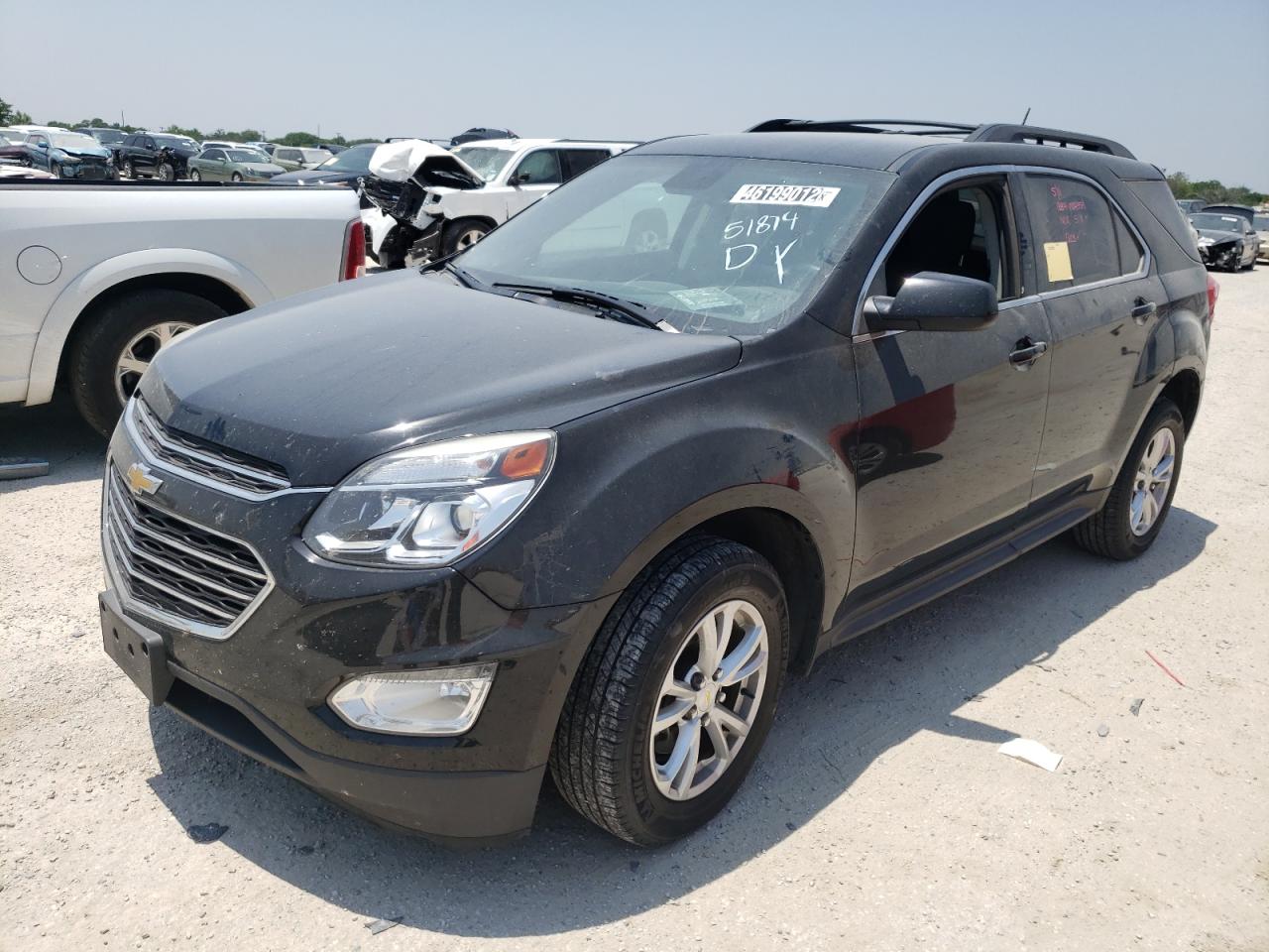 Photo 2 from auction – 2017 CHEVROLET EQUINOX LT with VIN 2GNALCEK1H1617339