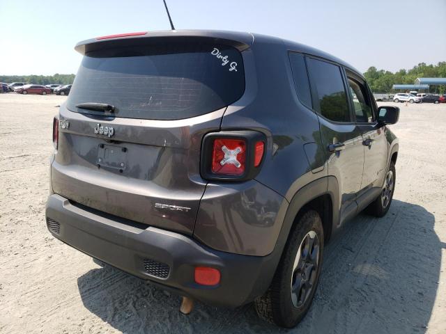 Photo 4 from auction – 2016 JEEP RENEGADE S with VIN ZACCJAAT6GPD42839