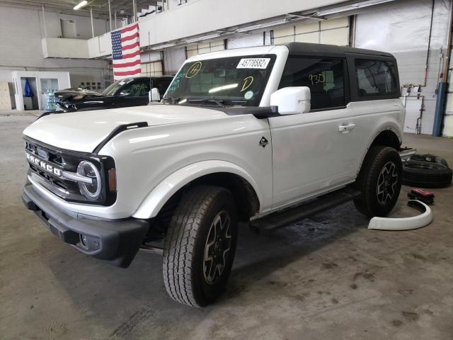 Photo 2 from auction – 2022 FORD BRONCO BAS with VIN 1FMDE5AH6NLA90003