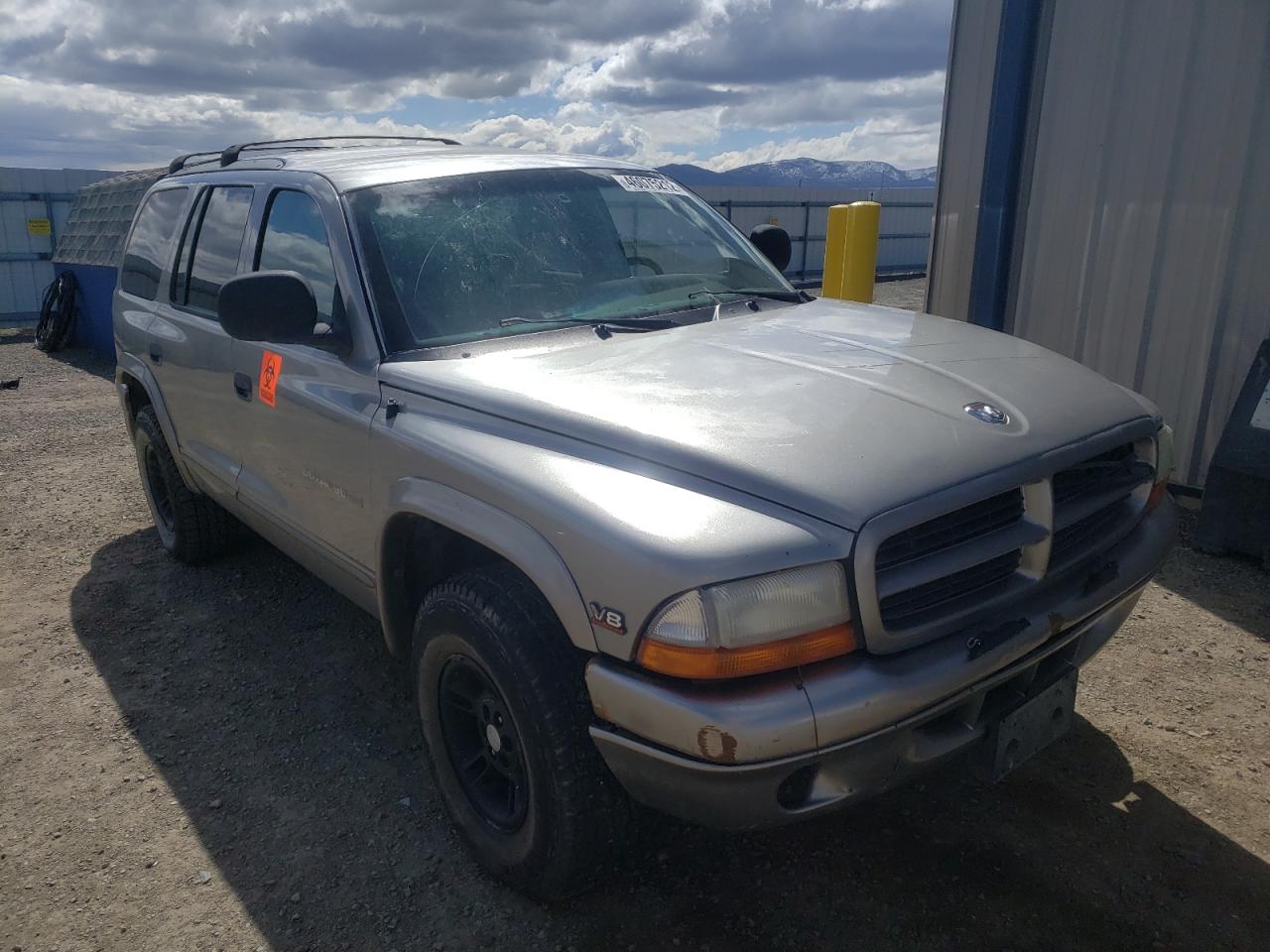 DODGE DURANGO 2000 with VIN 1B4HS28Z5YF124377 - Photo from auction