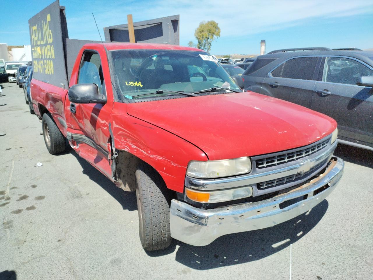 CHEVROLET SILVERADO 2002 with VIN 1GCEC14X72Z125117 - Photo from auction