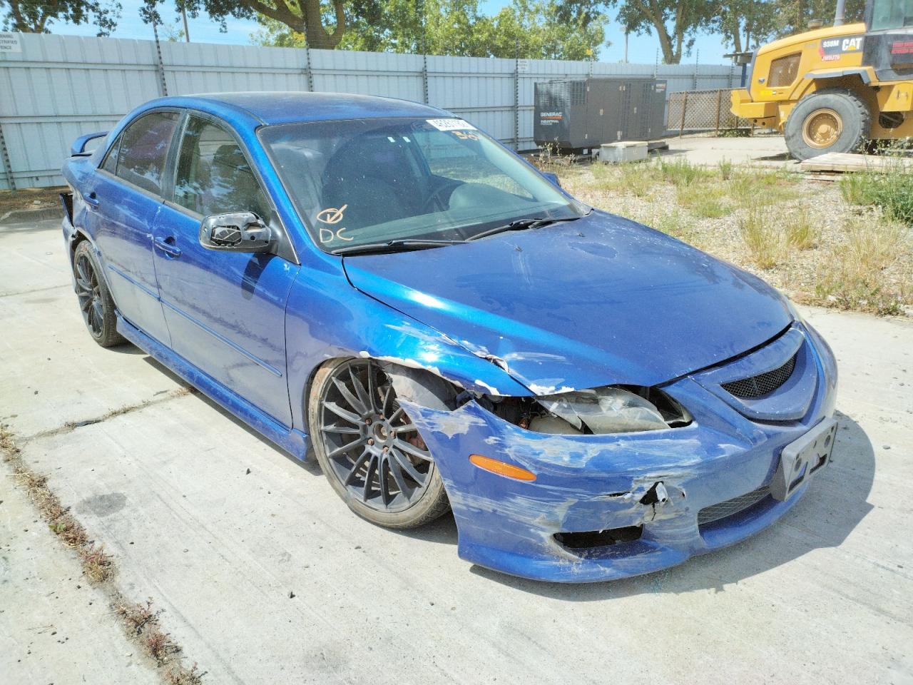 MAZDA 6 I 2003 with VIN 1YVFP80CX35M55079 - Photo from auction