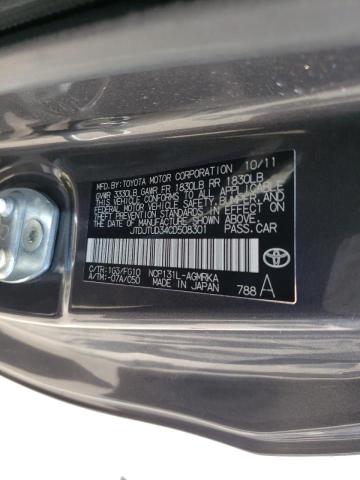 صورة رقم 10 من المزاد - 2012 TOYOTA YARIS مع VIN JTDJTUD34CD508301