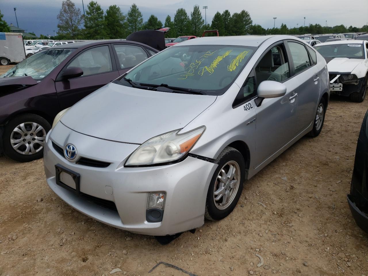 Photo 2 from auction – 2010 TOYOTA PRIUS with VIN JTDKN3DU8A0122423
