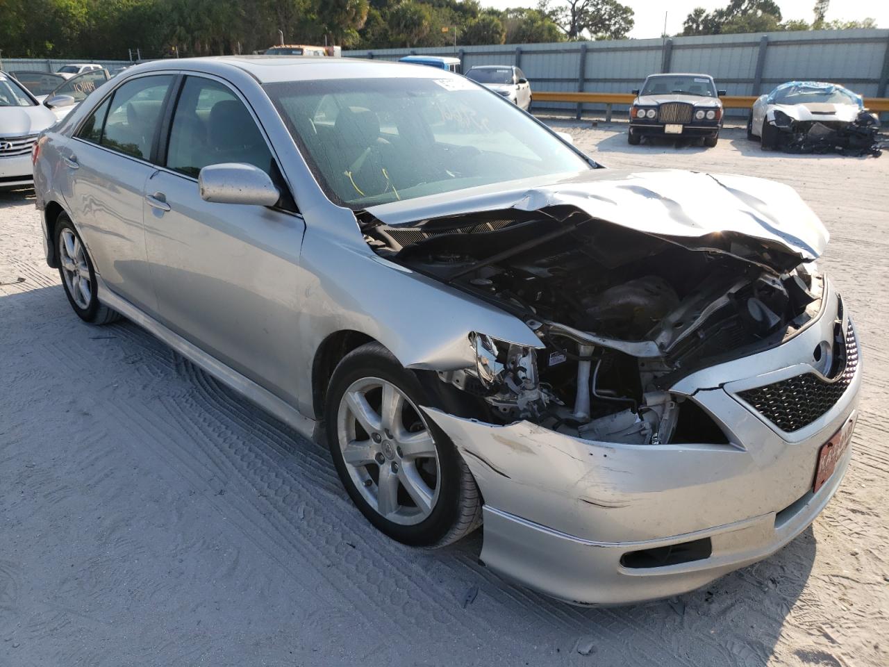 TOYOTA CAMRY CE 2007 with VIN 4T1BE46K77U645799 - Photo from auction
