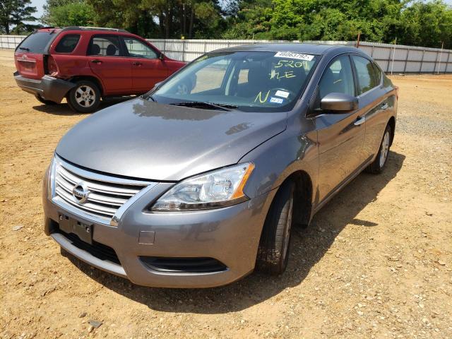 Photo 2 from auction – 2015 NISSAN SENTRA S with VIN 3N1AB7AP1FY295209