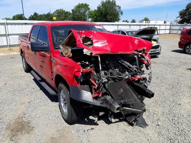 FORD F150 SUPER 2013 with VIN 1FTFW1CF0DKF06615 - Photo from auction