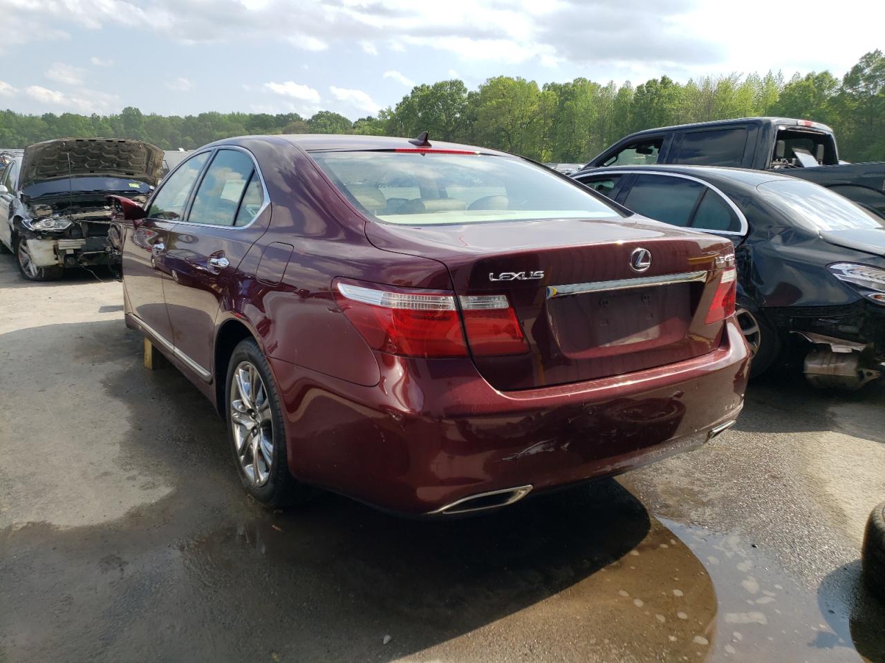 Photo 3 from auction – 2008 LEXUS LS 460 with VIN JTHBL46F685070683