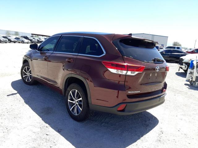 Photo 3 from auction – 2017 TOYOTA HIGHLANDER with VIN 5TDKZRFH5HS233333