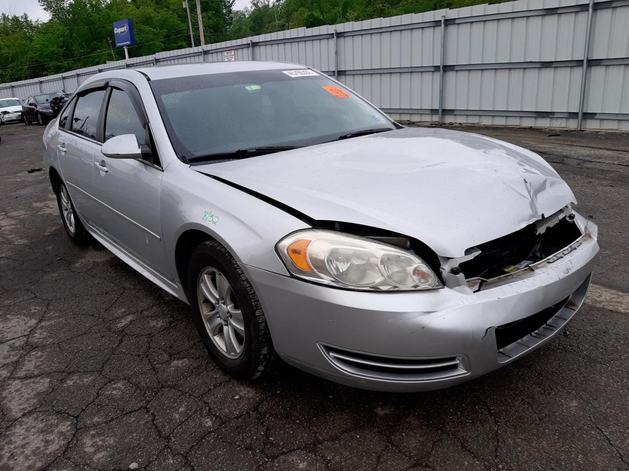 CHEVROLET IMPALA LS 2012 with VIN 2G1WA5E31C1172157 - Photo from auction
