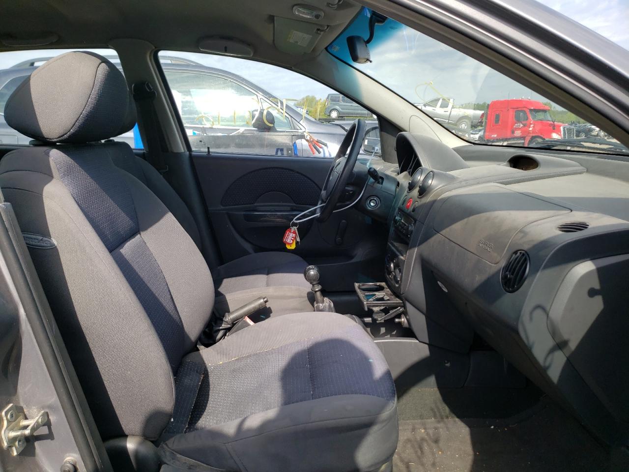 Photo 5 from auction – 2008 CHEVROLET AVEO BASE with VIN KL1TD666X8B246884