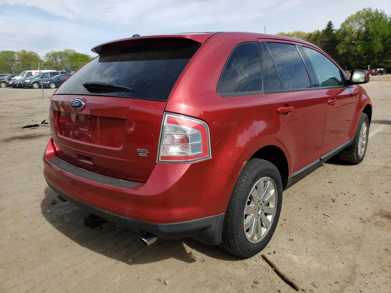 Photo 4 from auction – 2008 FORD EDGE SEL with VIN 2FMDK48CX8BB07404