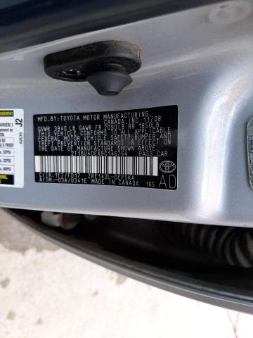 Photo 10 from auction – 2009 TOYOTA COROLLA BA with VIN 2T1BU40EX9C146764