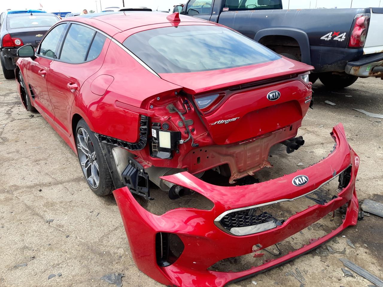 Photo 3 from auction – 2018 KIA STINGER GT with VIN KNAE55LC8J6019773