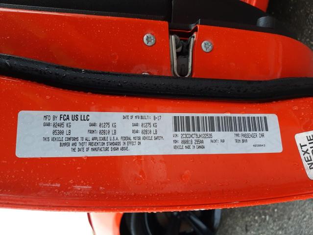 Photo 10 from auction – 2018 DODGE CHARGER R/ with VIN 2C3CDXCT9JH122535