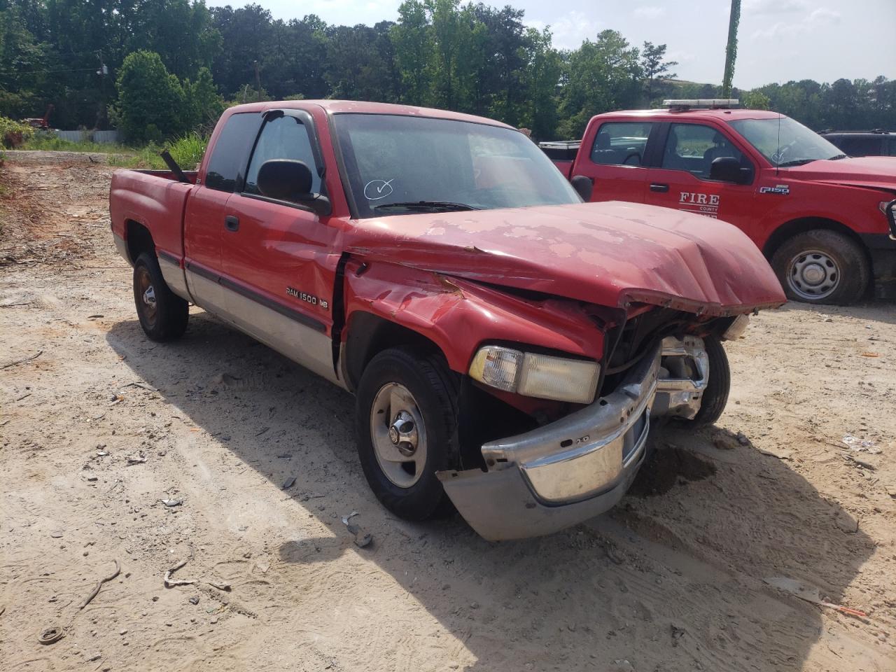 DODGE RAM 1500 2001 with VIN 1B7HC13YX1J222073 - Photo from auction