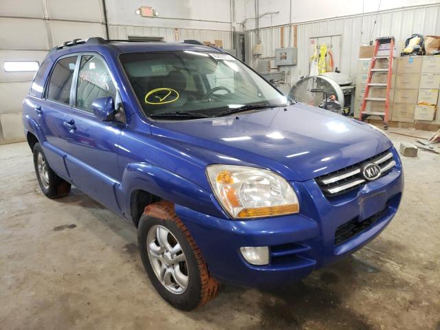 KIA SPORTAGE E 2008 with VIN KNDJF723X87541675 - Photo from auction