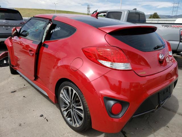 Photo 3 from auction – 2016 HYUNDAI VELOSTER T with VIN KMHTC6AEXGU255433