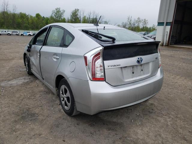 Photo 3 from auction – 2013 TOYOTA PRIUS with VIN JTDKN3DU3D5643122