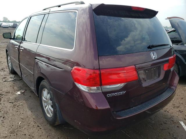 Photo 3 from auction – 2009 HONDA ODYSSEY EX with VIN 5FNRL38749B403530