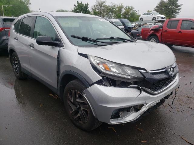 HONDA CR-V SE 2016 with VIN 2HKRM4H40GH696124 - Photo from auction