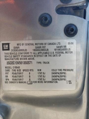 Photo 10 from auction – 2006 CHEVROLET SILVERADO with VIN 2GCEC13V561350571
