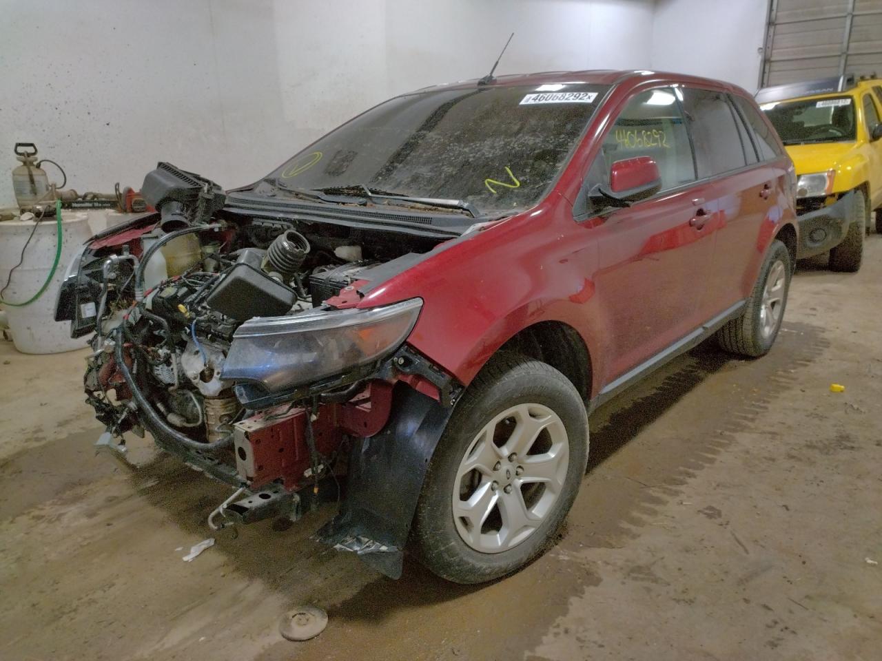 Photo 2 from auction – 2013 FORD EDGE SEL with VIN 2FMDK3JC0DBB56643