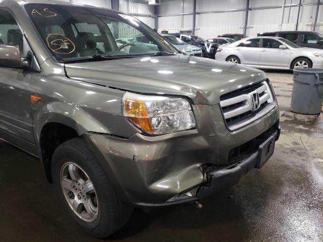 Photo 9 from auction – 2008 HONDA PILOT EXL with VIN 5FNYF18538B013345