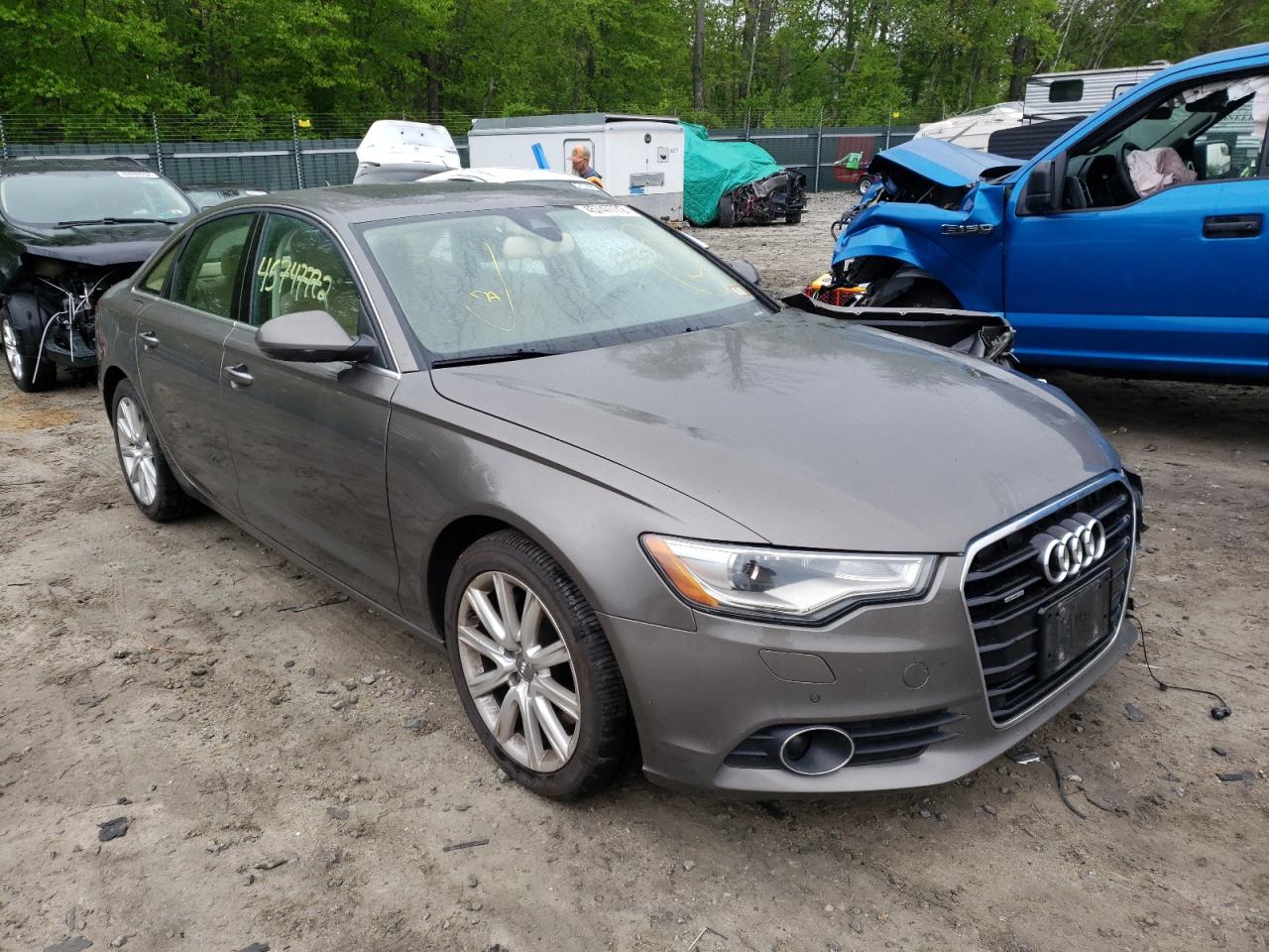 AUDI A6 PREMIUM 2014 z numerem VIN WAUFMAFC1EN031982 - Zdjęcie z aukcji