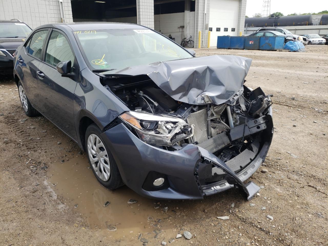 TOYOTA COROLLA L 2016 with VIN 5YFBURHE7GP464016 - Photo from auction