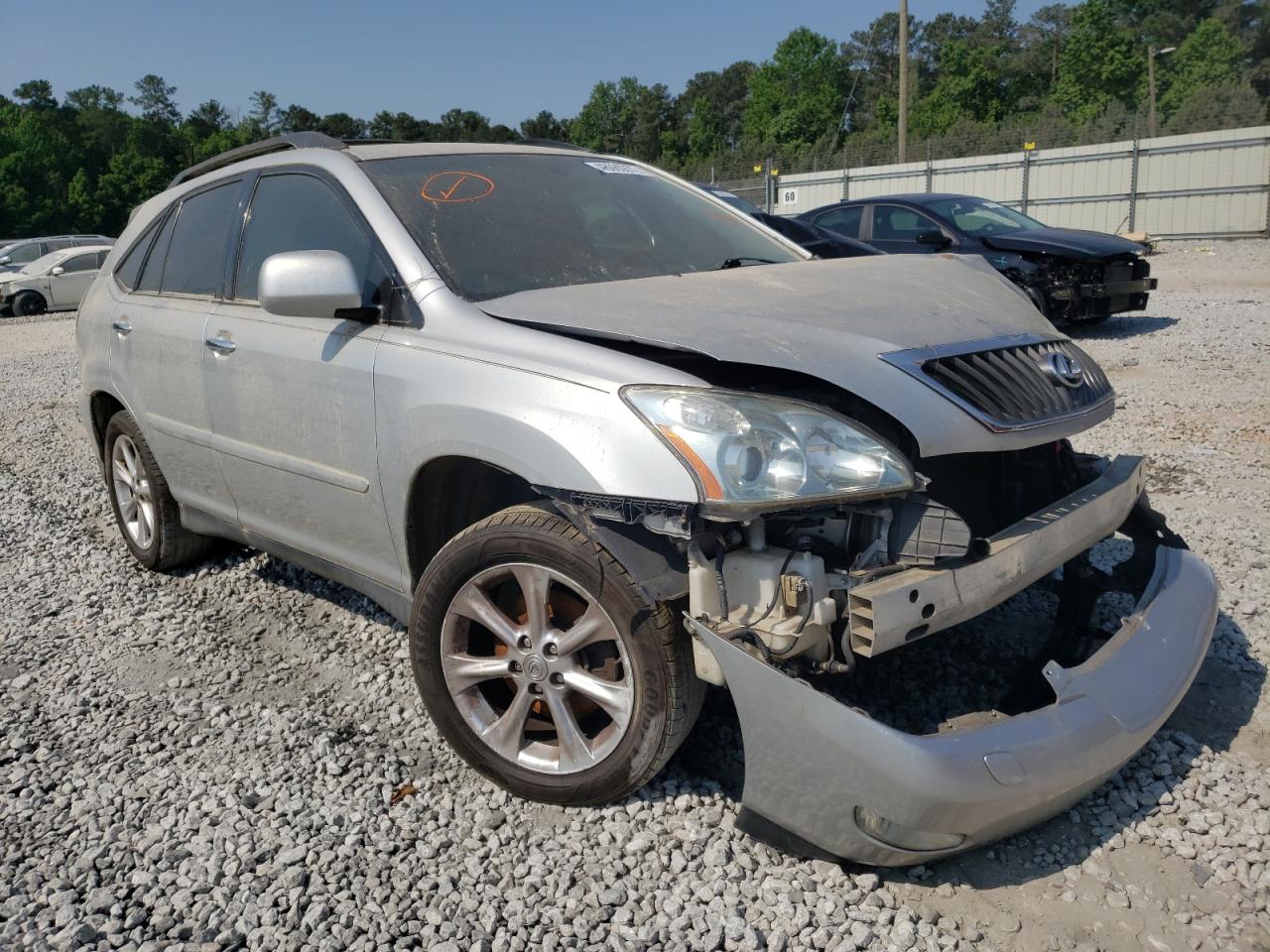 LEXUS RX 350 2009 with VIN 2T2GK31U99C057338 - Photo from auction