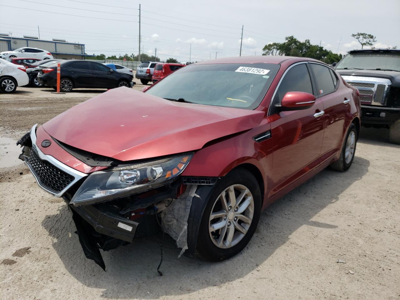 Photo 2 from auction – 2013 KIA OPTIMA LX with VIN 5XXGM4A74DG253249
