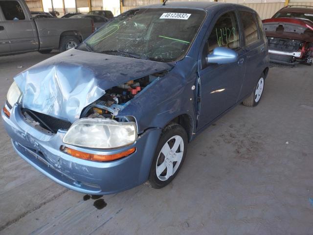 Photo 2 from auction – 2006 CHEVROLET AVEO BASE with VIN KL1TD66666B598227