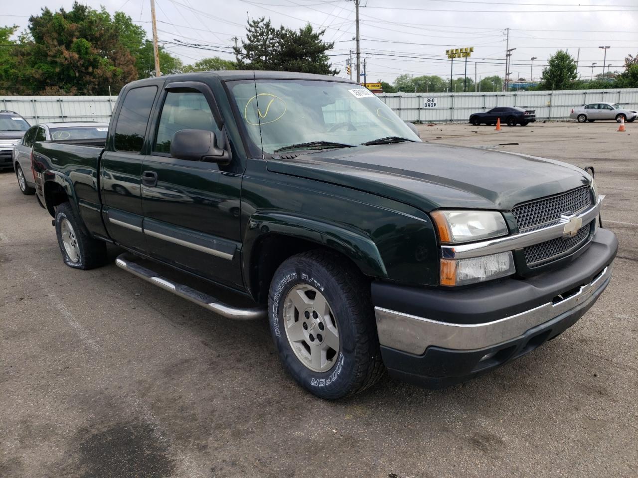 CHEVROLET SILVERADO 2005 with VIN 1GCEK19Z95Z270399 - Photo from auction