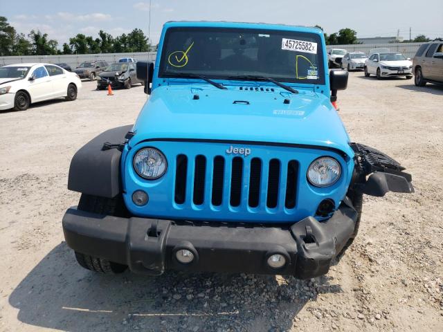 Photo 9 from auction – 2017 JEEP WRANGLER U with VIN 1C4BJWDG4HL662643