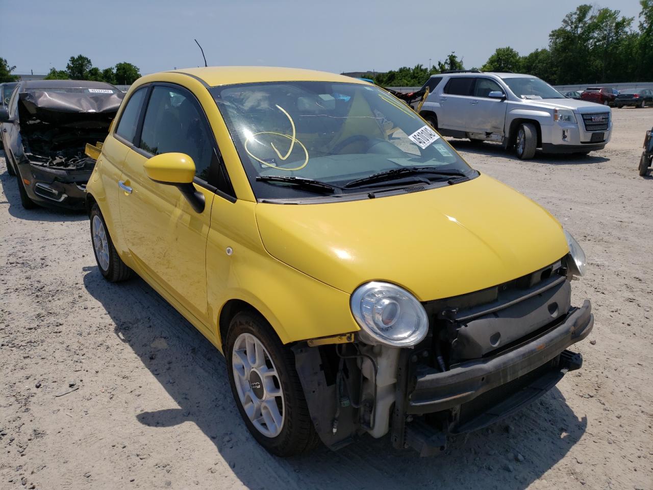 FIAT 500 POP 2012 with VIN 3C3CFFAR8CT339726 - Photo from auction