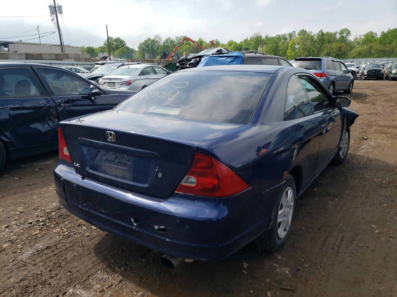 Photo 14 from auction – 2003 HONDA CIVIC LX with VIN 1HGEM22573L001956