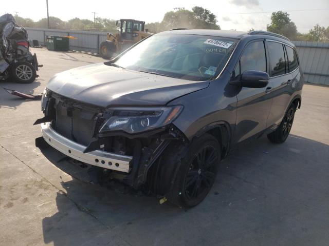 Photo 2 from auction – 2021 HONDA PILOT SE with VIN 5FNYF5H25MB004279