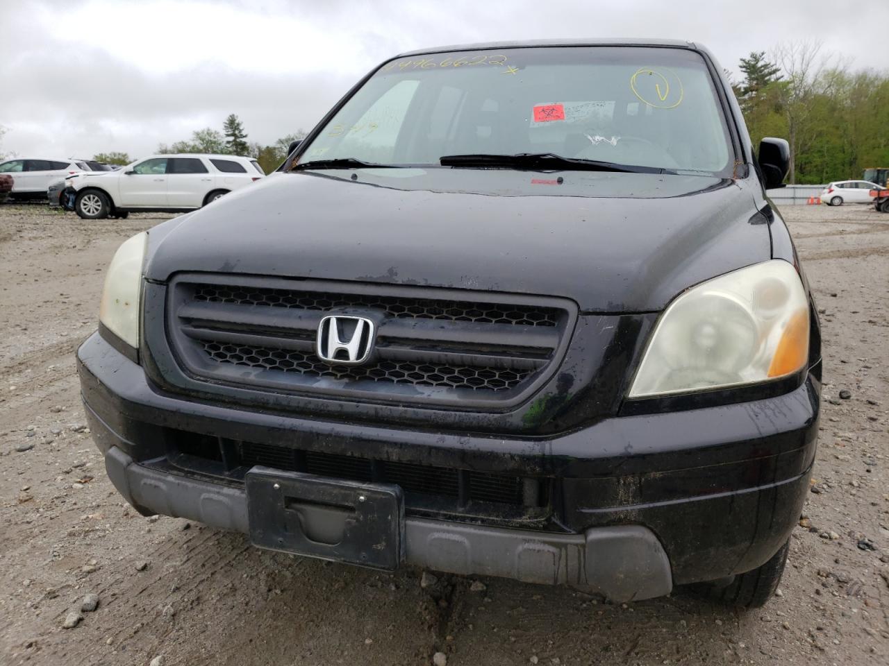 Photo 9 from auction – 2004 HONDA PILOT EXL with VIN 2HKYF18534H547652