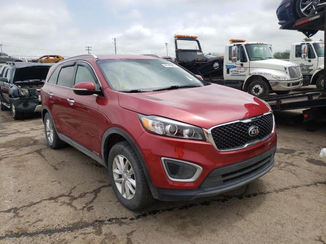 KIA SORENTO LX 2016 with VIN 5XYPGDA53GG161958 - Photo from auction