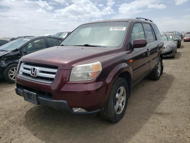 Photo 2 from auction – 2007 HONDA PILOT EXL with VIN 2HKYF185X7H536328
