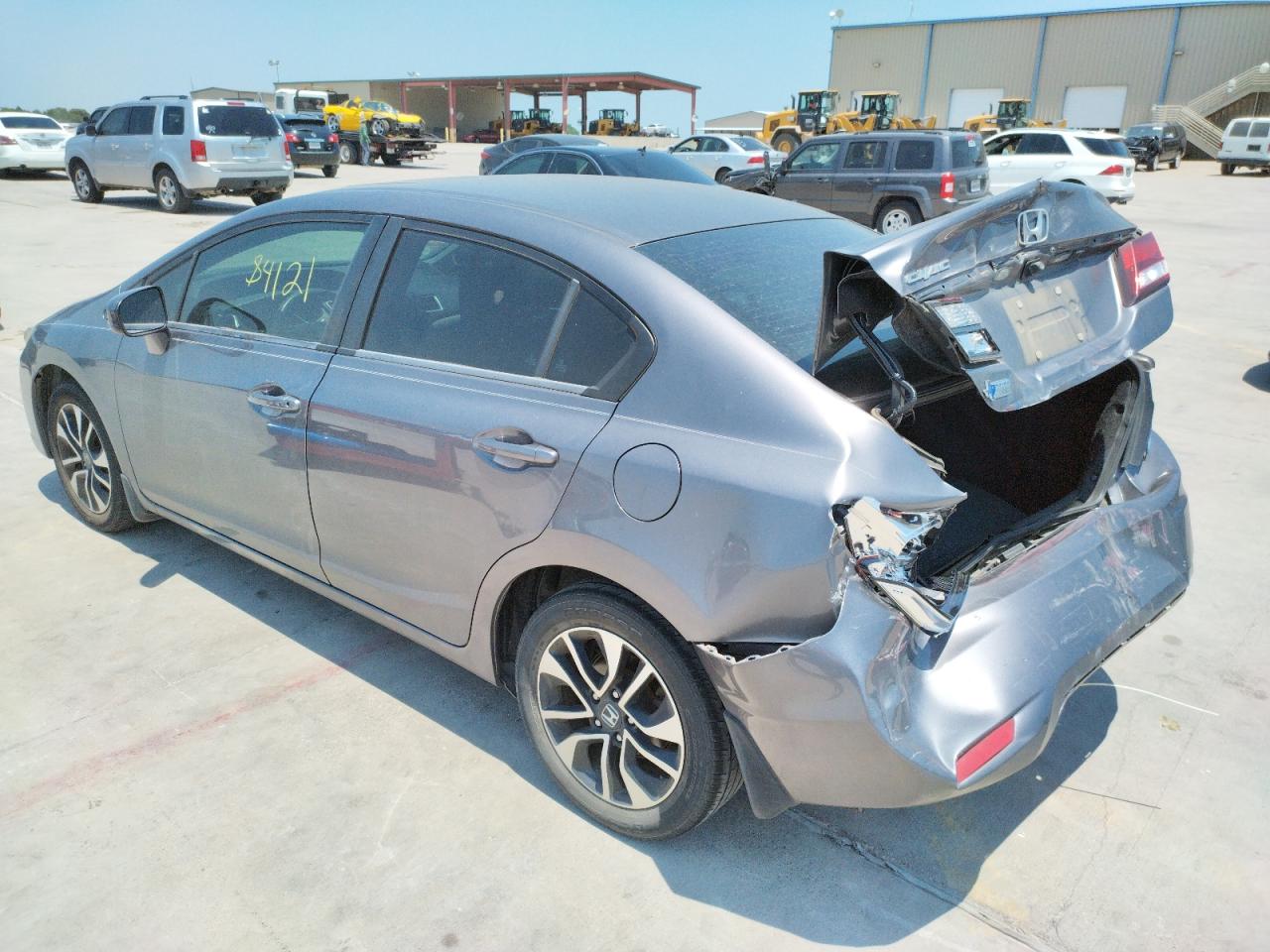 Photo 3 from auction – 2014 HONDA CIVIC EX with VIN 2HGFB2F81EH543987